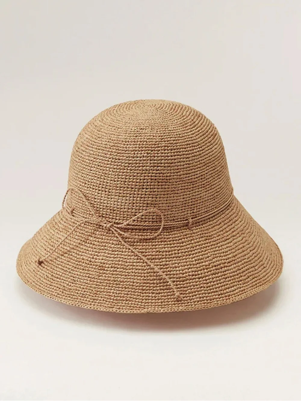 Helen Kaminski 100% Raffia Sun Hat Adjustable Rollable One-Size Luxury - Picture 3 of 9